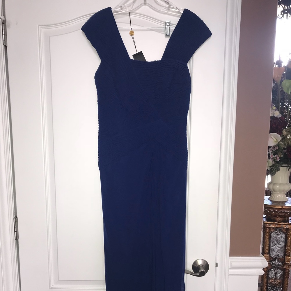 Royal Blue long evening gown